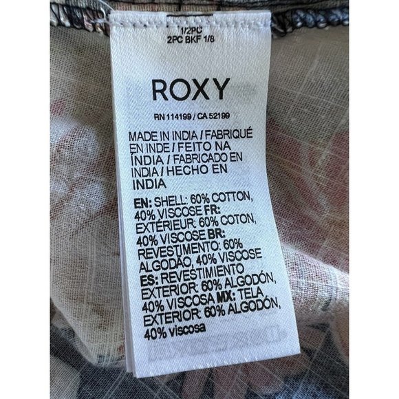New Roxy Summertime Feeling Floral Midi Dress Size M - Picture 9 of 10